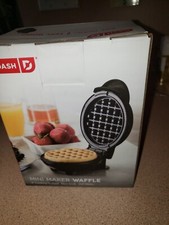 Dash Mini Waffeleisen Neu in OVP KOSTENLOSER VERSAND