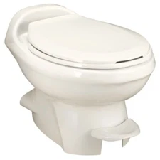 Thetford 34438 Aqua-Magic Style Plus RV Toilet Low Bone