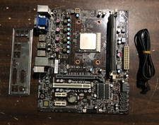 ECS A75F2-M2 Motherboard w/AMD A8-5600K, 8GB RAM, 2x SATA Cable & IO Sheild