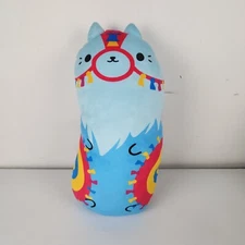 Cats Vs Pickles Blue Llama Hugger Plush CVP Kitty 17" Cute Soft Gift toy