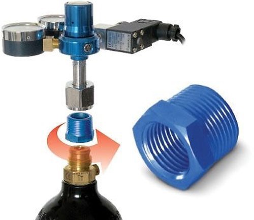 Regular CO2 Regulator to fit paintball CO2 bottle, AquaticLife - Picture 4 of 4
