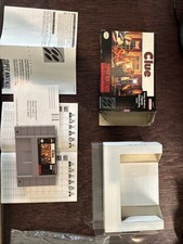 SNES CIB Clue authentic tested [E4]
