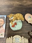 Lot 24 Vintage Refrigerator Magnets Grandma Kitchen Souvenir Country Farm Folk — photo 4