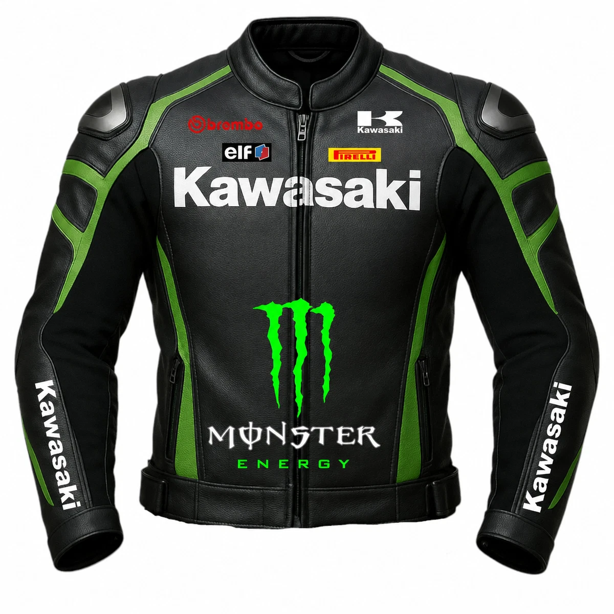 Kawasaki Leather Kawasaki Motorcycle Jackets for sale | eBay