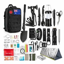 PISAU Professional Survival Kit 20 in 1 Tactical Gear for Camping Hunting Hiking