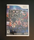 Rock Band 3 Game, Mint Disc (Nintendo Wii, 2010) FREE Ship