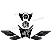 R1300RT Motorrad ZubehöR 3D Resin Tank Pad Schutz Triple Black Set