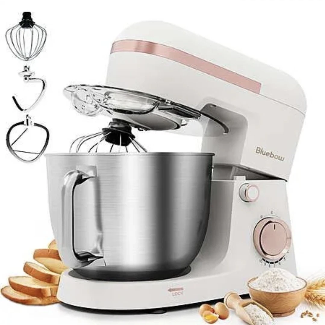 6 5QT Stand Mixer 10 P Speeds Powerful Electric Kitchen Dough Hook Beater Whisk
Opens in a new windo