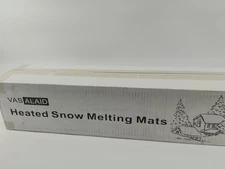 Snow Melting Mat /Outdoor /30”x48”/No slip heated 120V ideal for stairs,walkway