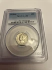 1938- S. Mercury Dime . PCGS AU 50