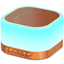 SleeZOO Sound Machine White Noise Machine with 25 Soothing Sounds 12 Colors L...