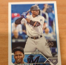 Topps 2023 Jorge Soler Rookie Base Set Miami Marlins Baseball Card. rookie card picture