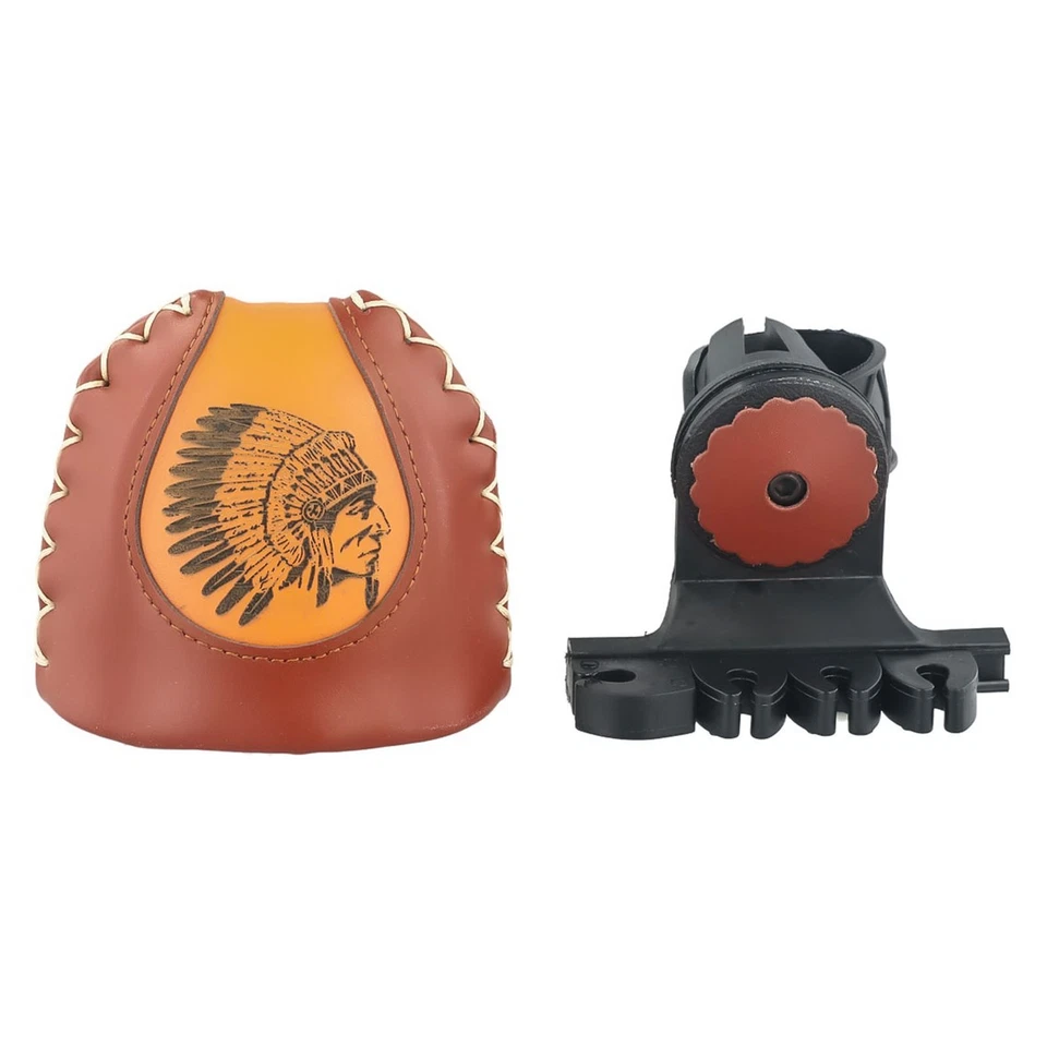 Traditional Leather Archery-Belt Strap Arrow Quiver Holder Longbow Recurve// Bow - Image 4 of 4