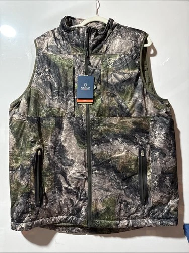 Magellan Outdoors Pro Hunting Puffer Vest Mossy Oak Terra Camo 3M Mens 2XL New - product listing photo