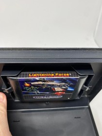 Lightening Force- Sega Genesis Box and Game no Manual TESTED