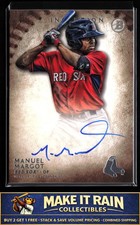 Manuel Margot 2015 Bowman Inception Prospect Autograph #PA-MM Boston Red Sox