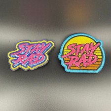 Rare Air Discs STAY RAD Patch - Hook N Loop Patch