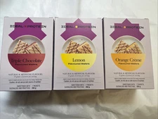 Ideal Protein Chocolate, Lemon & Orange Wafers BB 12/31/2025 1 box each flavor