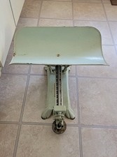 Vintage Detecto Beam Style Baby/Pets Scale Baby Blue/Pale Green Color