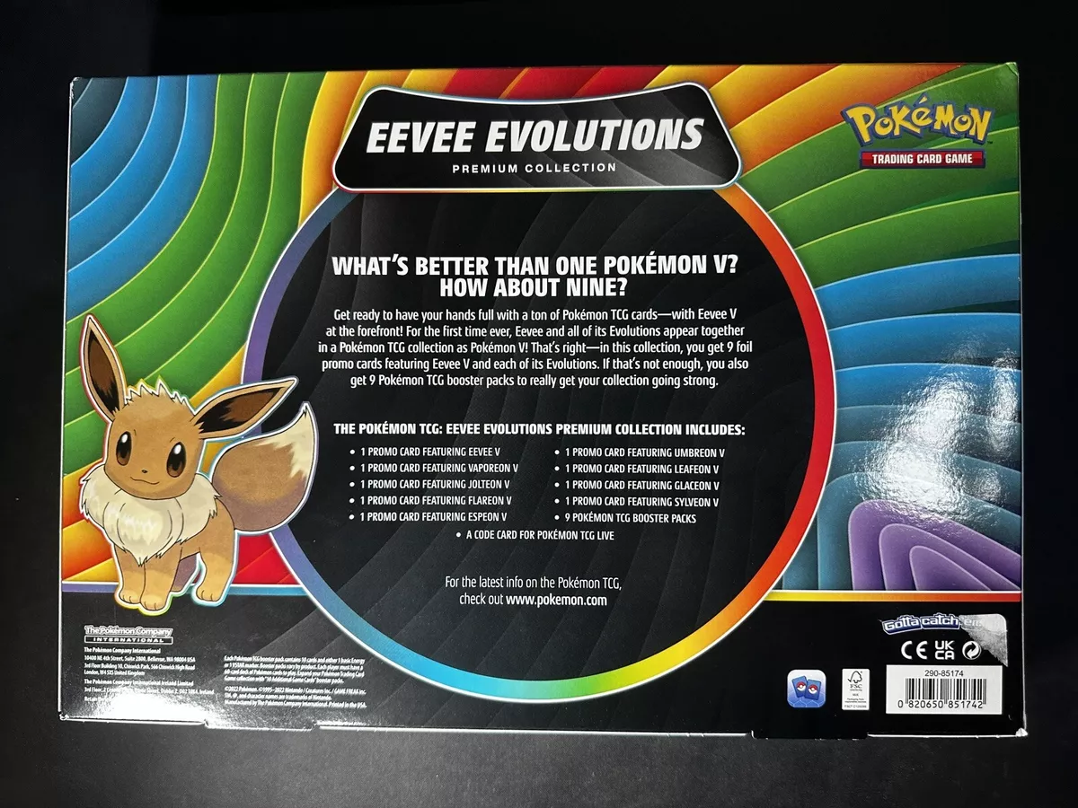 I opened the GAMESTOP EXCLUSIVE Eevee Evolutions Premium Collection Box!!  Rating and Review!! 