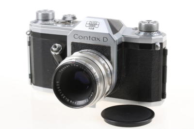 ZEISS IKON VEB Contax D mit Tessar 50mm f/2,8 - SNr: 38365 