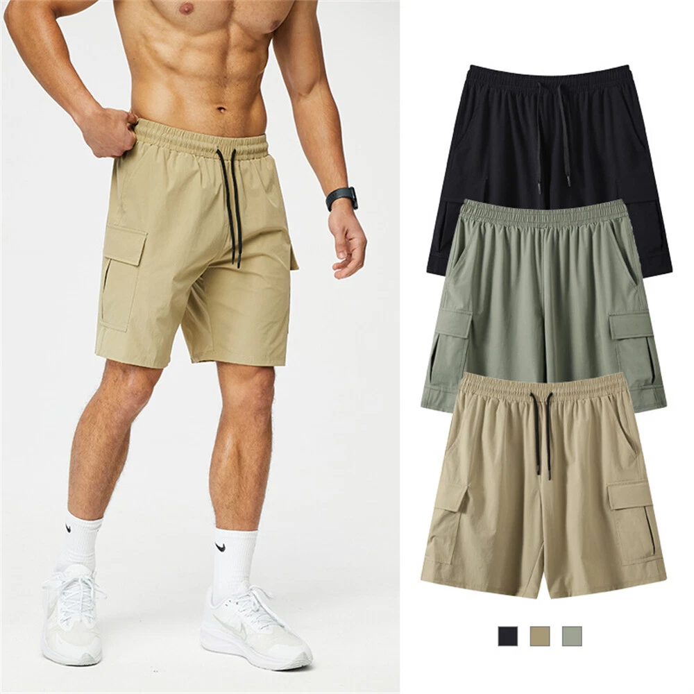 Men Cargo Shorts Outdoor Casual Sport Summer Short Pants