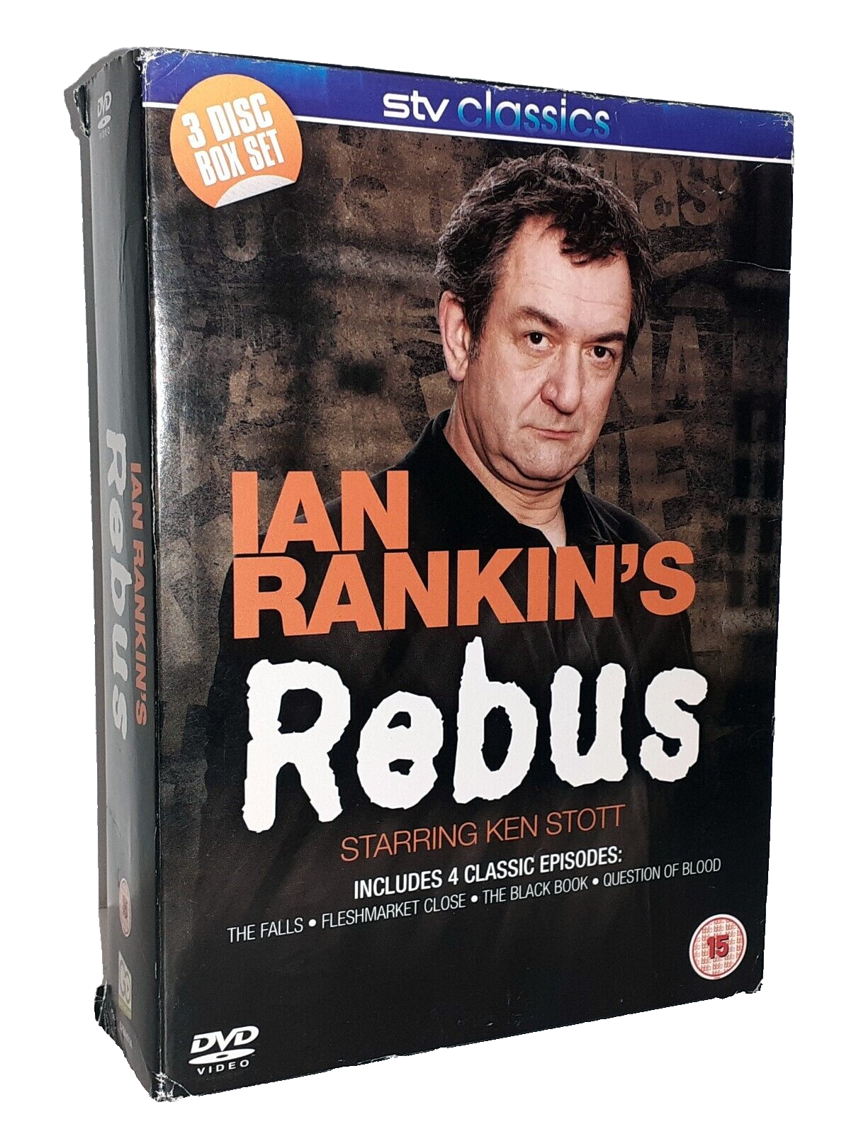 Ian Rankin's REBUS - DVD Box Set - 4 Episodes Ken Stott - Edinburgh Police Drama