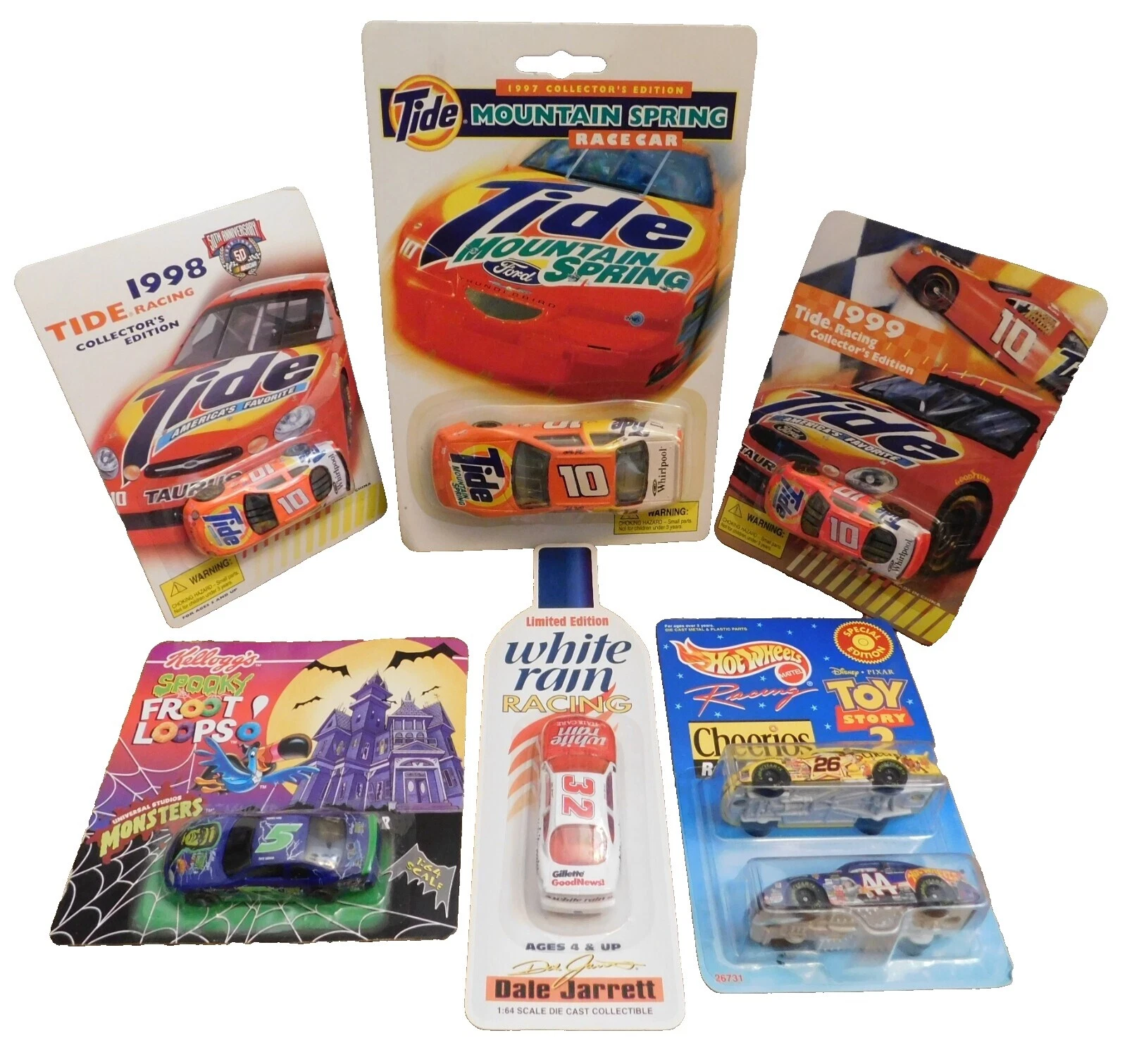 Toy Story Carros Esporte e Touring de metal fundido