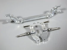 Aluminum 0.5cm Lower Front Axle + Upright Knuckle Tamiya 1/14 King Grand Hauler