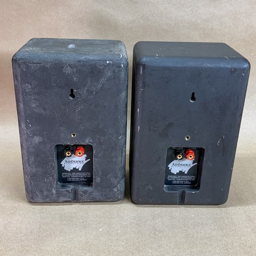 Cambridge SoundWorks Set of 2 Speakers Ambiance by Henry Kloss with Wire Works - Picture 2 of 17