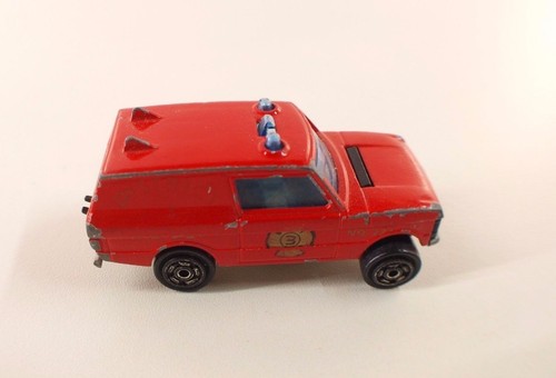 Majorette n° 246 Land Rover pompier District fire dept 1/60 - Imagen 8 de 9