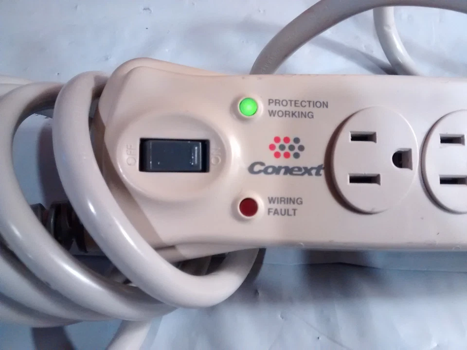 7 Plug Multi-Mode Surge Protector w/ Noise Filtering 800J Surge Rating 10' Cord - Image 2 of 4