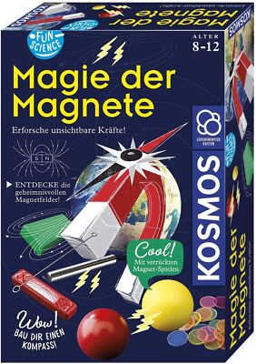 KOSMOS 654146 Fun Science   Magie der Magnete, Kompass Bauset, von 8 - 12 Jahren
