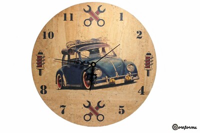 Wanduhr mit Kork ausgekleidet - verschiedene Muster/Designs vorhanden - sehr stylisch!!