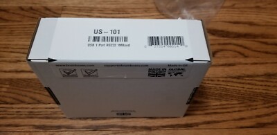 Brainboxes US-101 1 Port RS232 USB To Serial Adapter 