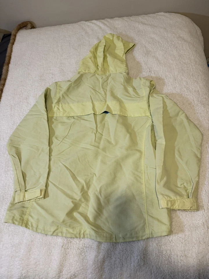 Lands End Chaqueta Ligera con Capucha Lluvia Viento, Abrigo, Mujer Grande 14-16, Verde Foto 4 de 4