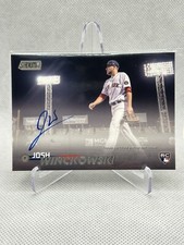 2023 Topps Stadium Club Josh Winckowski RC Auto Red Sox