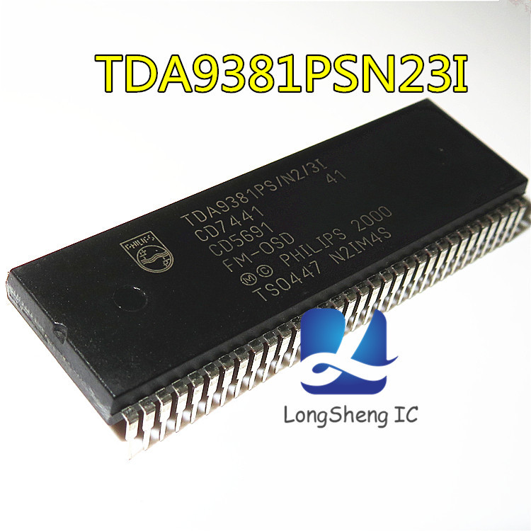 1PCS TDA9381PS/N2/3I Encapsulation:DIP-64,VERTICAL DEFLECTION