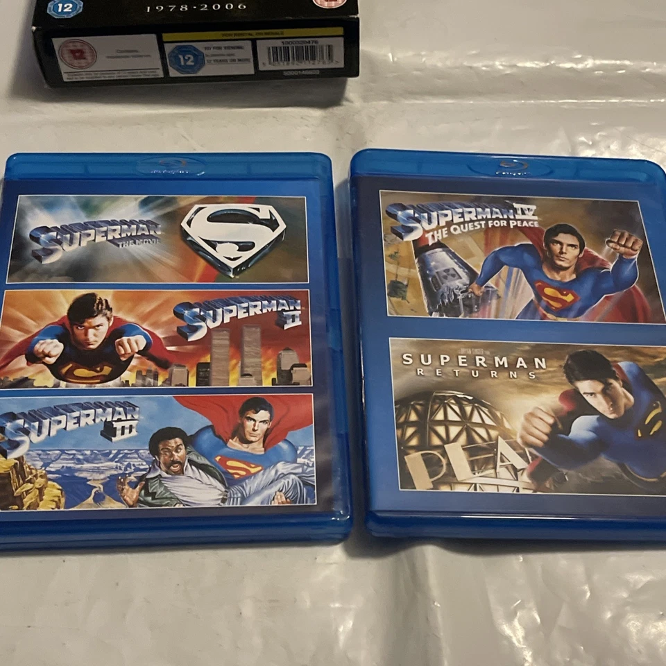 Superman: The Ultimate Collection [12] Blu-ray Box Set VGC+ - Image 2 of 4