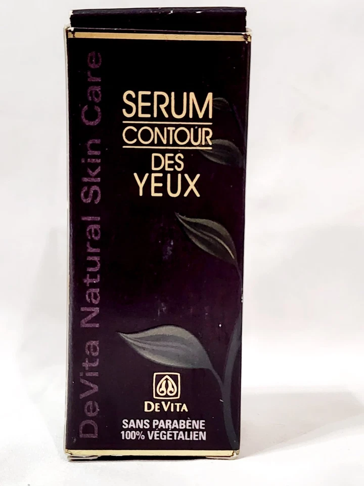 DeVita SUERO REPARADOR DEBAJO DE LOS OJOS Ojeras Líneas Finas Sequedad .5 oz/15 ml Nuevo Foto 3 de 4