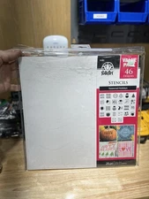 PLAID FolkArt Holiday Value Stencil Pack Seasonal Holidays 46 Designs