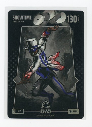 Bo Jackson Battle Arena SHOWTIME Shohei Ohtani Battlefoil Steel #BF-5 GRADE IT