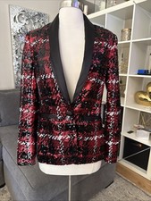 L agence Sequins Party Jacket, 0 XS