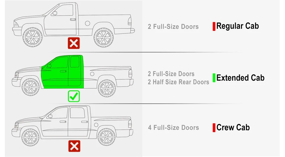 Подножки iBoard стильные подходят для 05–11 Dodge Dakota Club Cab - Изображение 2 из 4