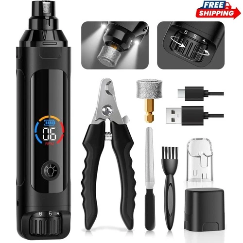 Heavy Duty Toe Nail Clippers Large Dogs Pet Thick Nails Trimmer Grinder Toenail - Picture 1 of 8