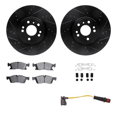 For Mercedes-Benz GLE350 16-18 Brake Kit Drilled & Slotted Front Brake Kit w