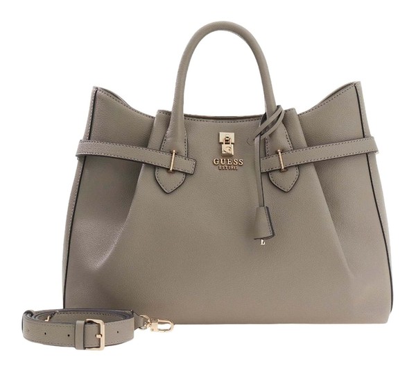 Guess Yesba Girlfriend Satchel Bag Handtasche Schultertasche Tasche Dark Taupe-image