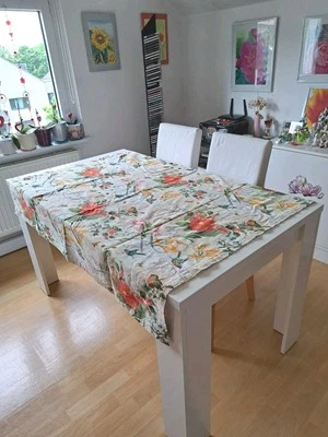 Tischdecke Baumwolle 120×130cm - Bild 1 von 4
