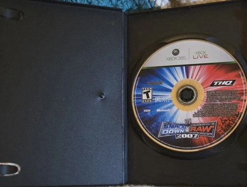 WWE SmackDown vs. RAW 2007 (Xbox 360, 2006) Disc Only.  FAST FREE SHIPPING!!