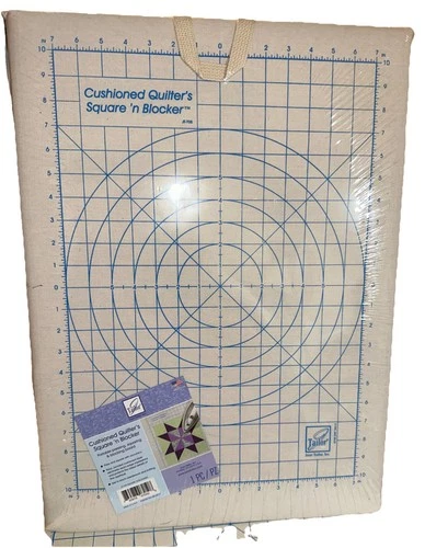June Tailor Cushioned Quilter's Square'n Blocker 14x20" Ironing Pad Brand New